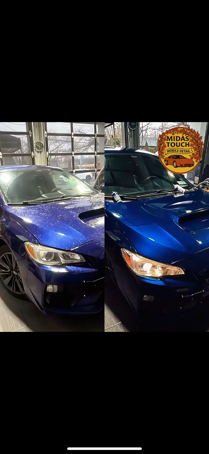 Subaru WRX dramatic before and after transformation